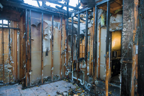 Professional Fire Damage Repair technician working in Sugar Grove, IL